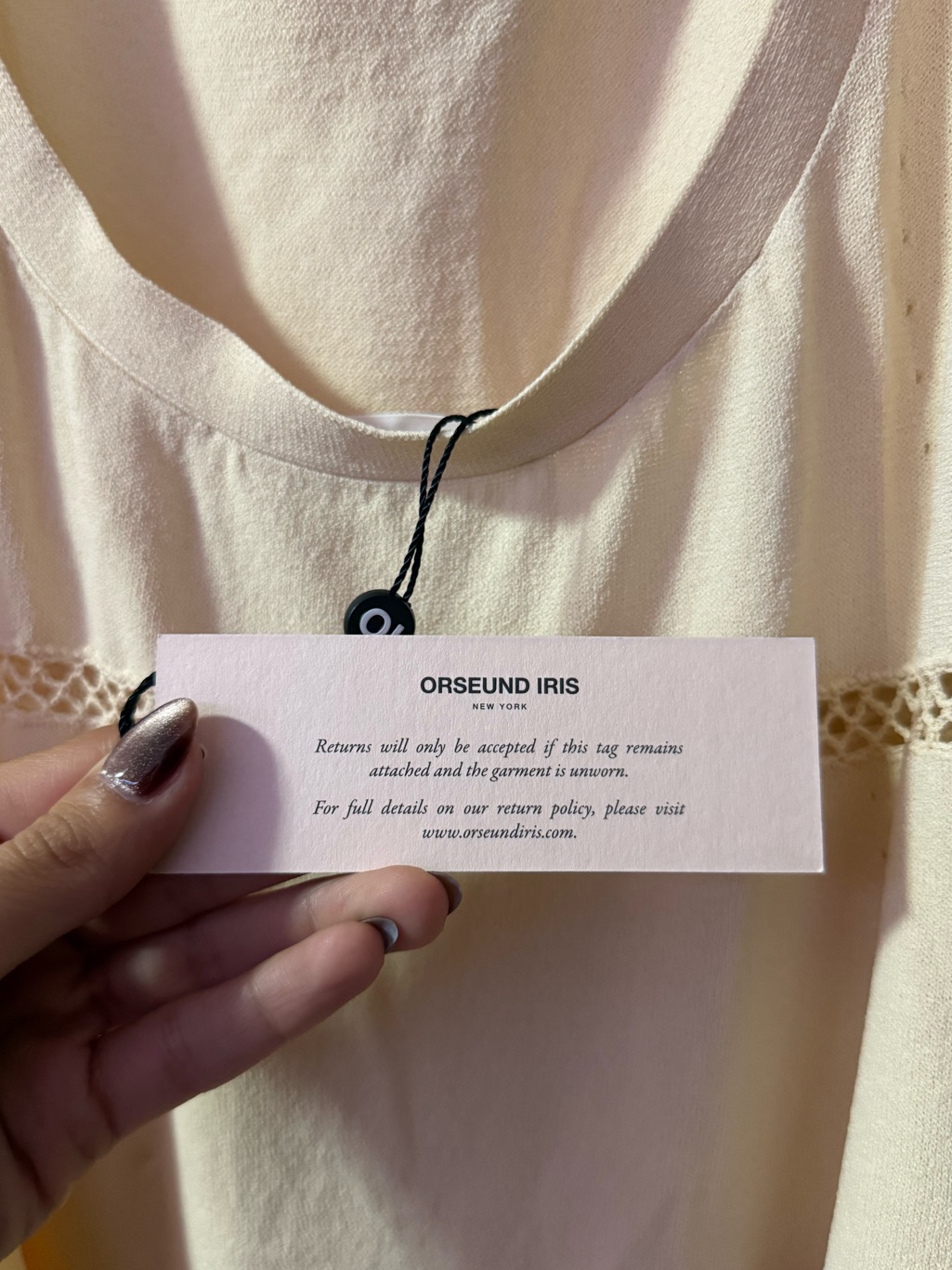Nwt Orseund Iris La Bohemia Knit Halter Dress — image 5 of 8